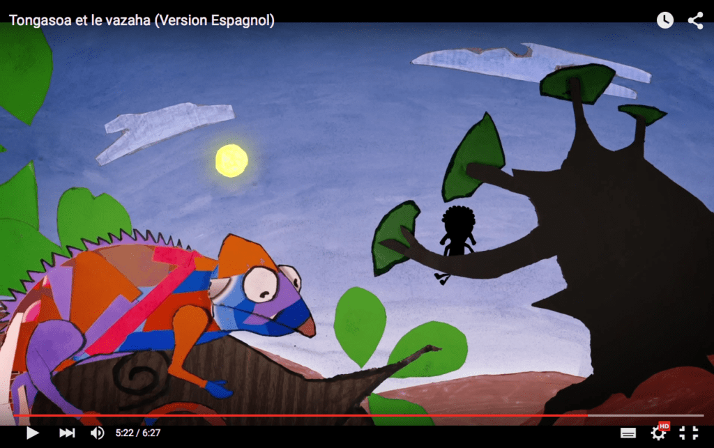 Corto de animación ‘Tongasoa et le Vazaha’ (en español)