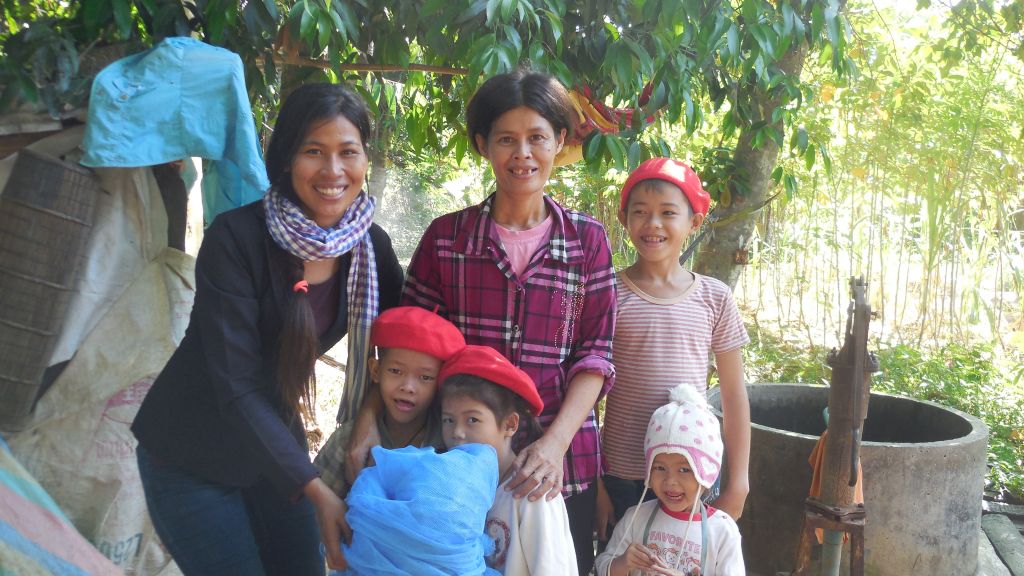 Thearout Chey, coordinadora de Agua de en Coco en Camboya