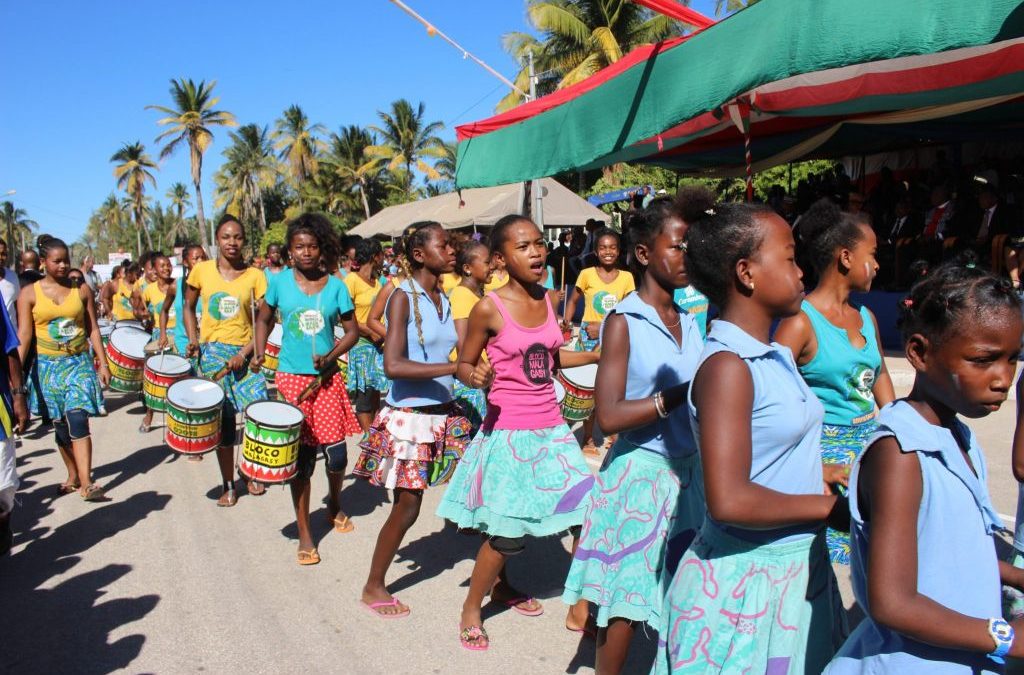 Agua de Coco celebra en Madagascar la fiesta de la independencia