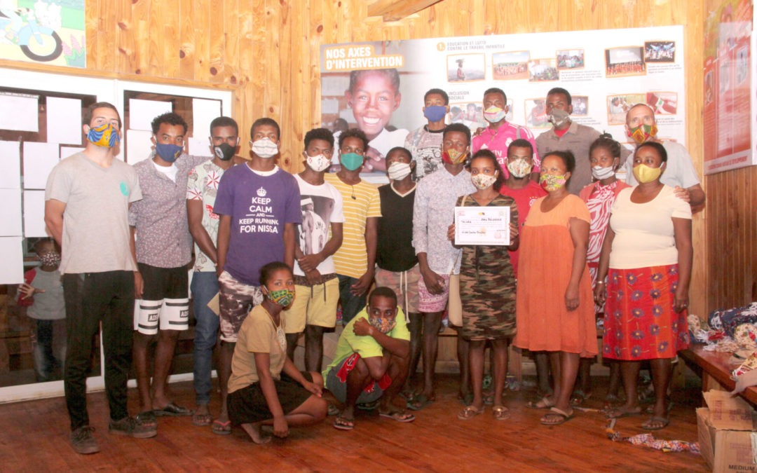 Reconocimiento a labor de prevención frente al COVID19 en Madagascar