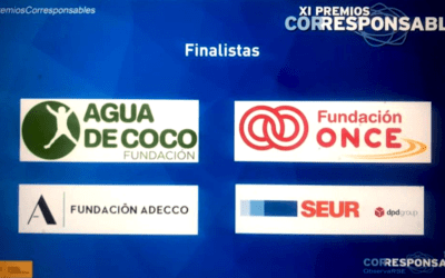Agua de Coco queda finalista en los premios Corresponsables