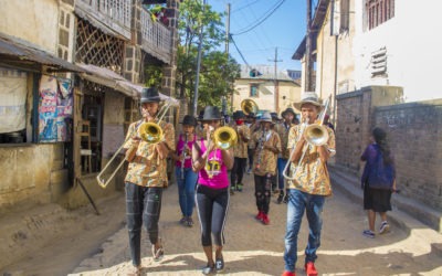 La Malagasy Marching Band visita Fianarantsoa en su 13ª gira promocional