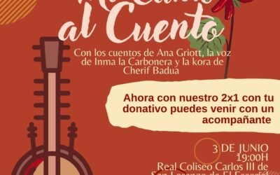 Mi Canto al Cuento flamenco, cuento y Kora en San Lorenzo de El Escorial