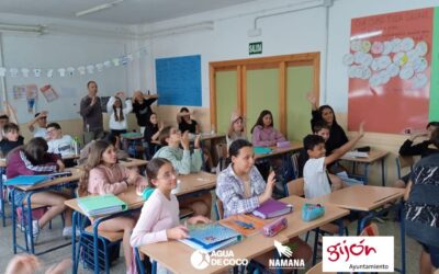 El Ayuntamiento de Gijón apoya el proyecto NAMANA en los centros educativos del municipio Copiar