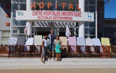 Donamos cunas a todos los Centros Hospitalarios Universitarios y clínicas de Tuléar
