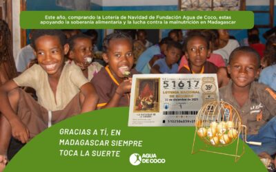 Ya puedes adquirir tus participaciones de lotería de Navidad de Agua de Coco