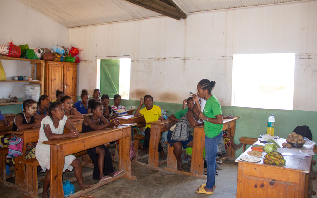 El Ayuntamiento de Zumárraga apoya la educción de las madres jóvenes de Tulear (Madagascar)