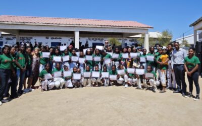 Graduación de la 7ª promoción del Centro de Acogida y Atención Integral a la Mujer (CAIF)