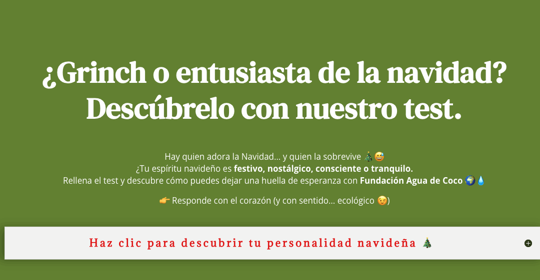 ¿Qué personalidad navideña tienes? ¡Descúbrelo!