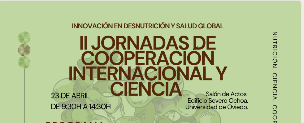 Llegan las II Jornadas de Cooperación Internacional y Ciencia