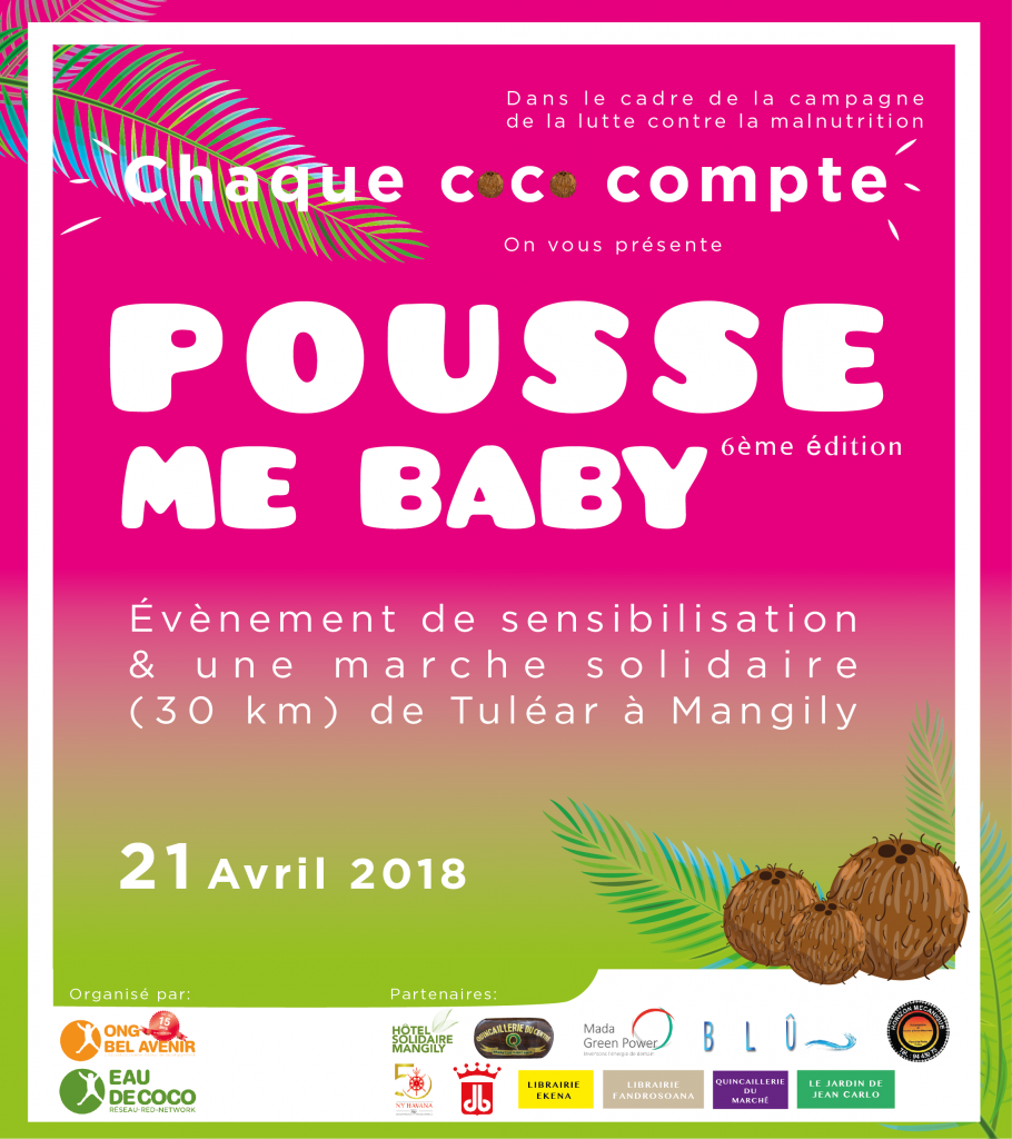 Rejoinez la marche solidaire « Pousse me Baby »pour lutter contre la malnutrition